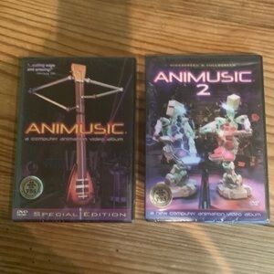 Animusic DVD Set - Animusic & Animusic 2 - Black/Purple Covers